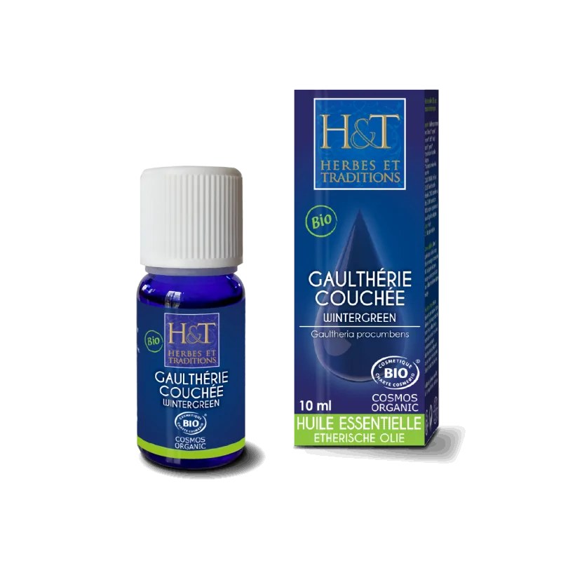 Herbes et traditions HERBES ET TRADITIONS HUILE ESSENTIELLE - GAULTHÉRIE COUCHÉE BIO 10ML
