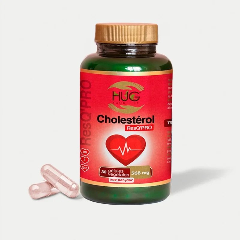 Hug HUG CHOLESTEROL RESQ PRO 568 MG 30 GELULES