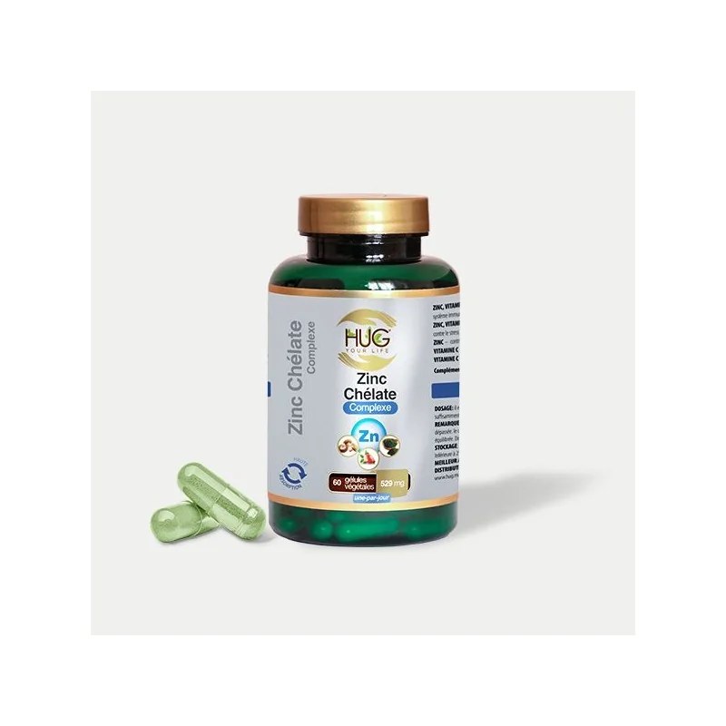 Hug HUG ZINC COMPLEX BOITE 60 CAPSULES