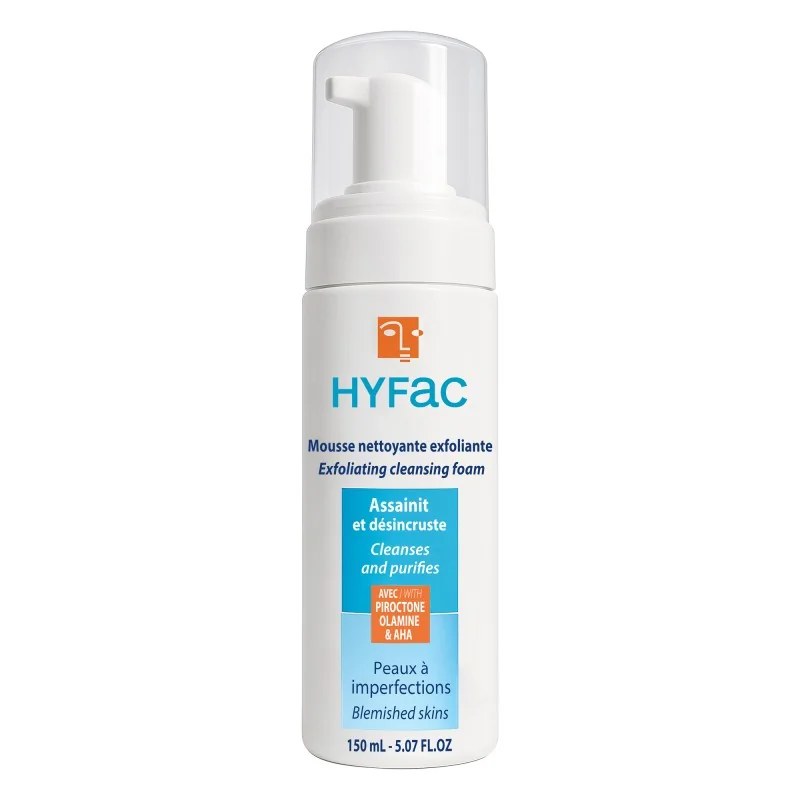 HYFAC HYFAC MOUSSE NETTOYANTE EXFOLIANTE 150 ML