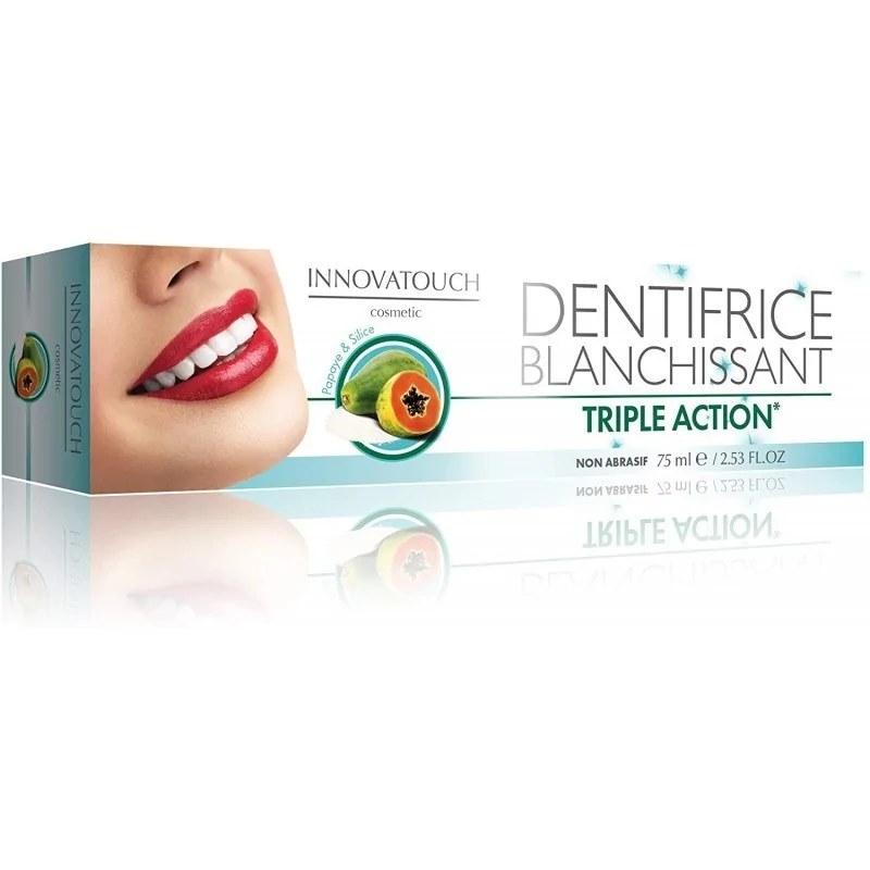 INNOVATOUCH  INNOVATOUCH DENTIFRICE BLANCHISSANT TRIPLE ACTION 75 ML