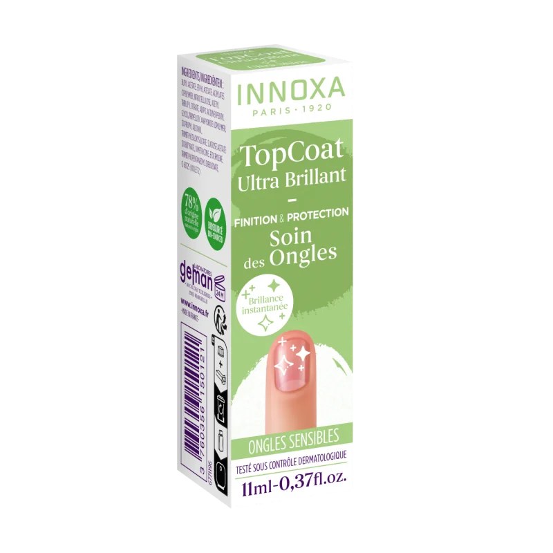 INNOXA INNOXA VERNIS A ONGLES TOP COAT ULTRA BRILLANT 5ML - G771196
