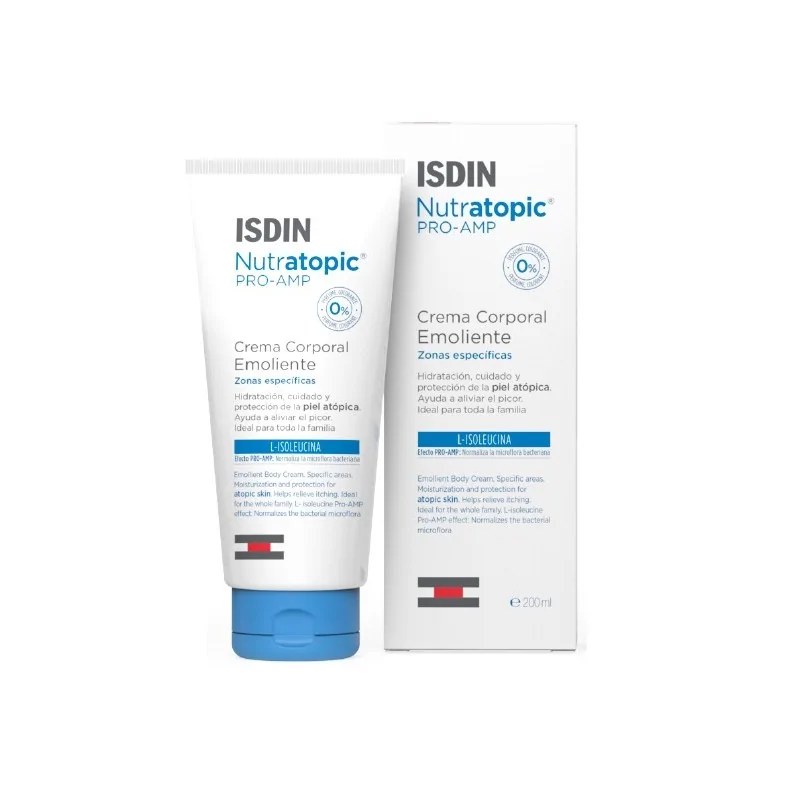 ISDIN  Nutratopic Pro Amp crème émoliente 200 ml