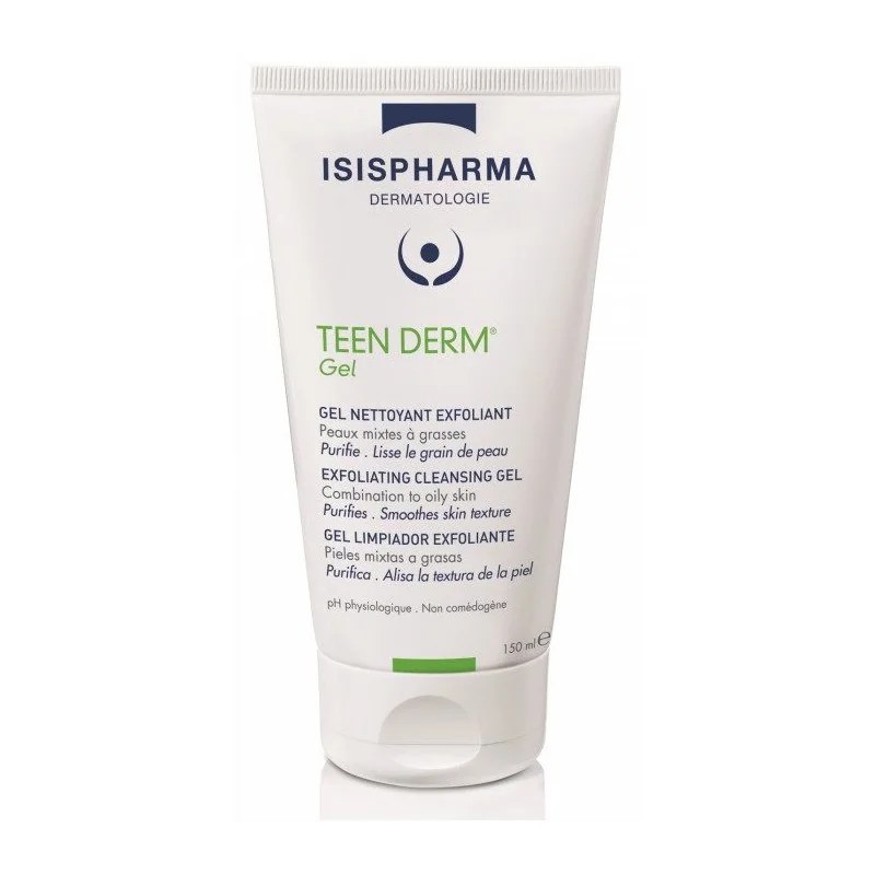 isis pharma Isispharma TEEN DERM GEL Nettoyant 150ML