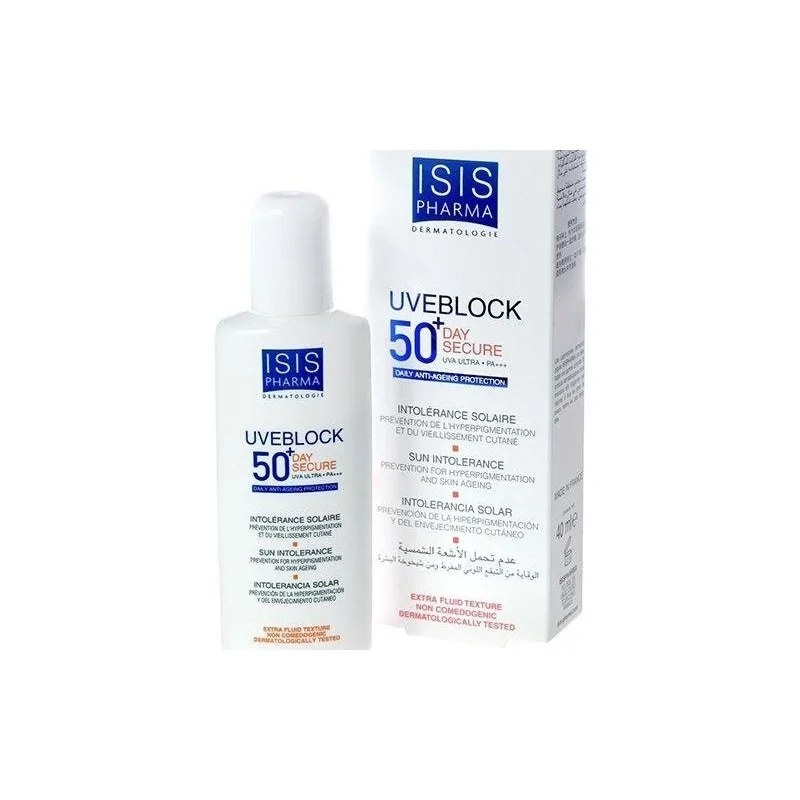 isis pharma Isis pharma uveblock 50+day secure (40ml)