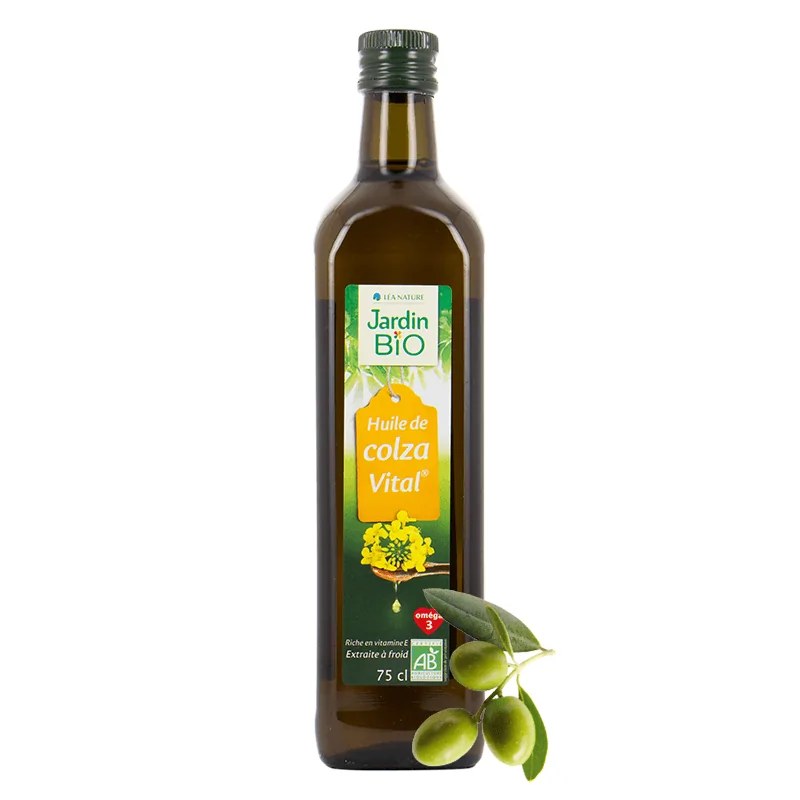 JARDIN BIO JARDIN BIO HUILE  VIERGE DE COLZA 750ML