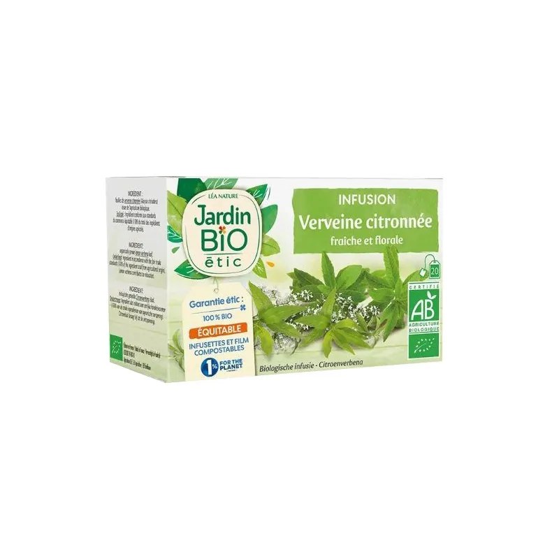 JARDIN BIO JARDIN BIO INFUSION VERVEINE CITRONNÉE 28 G
