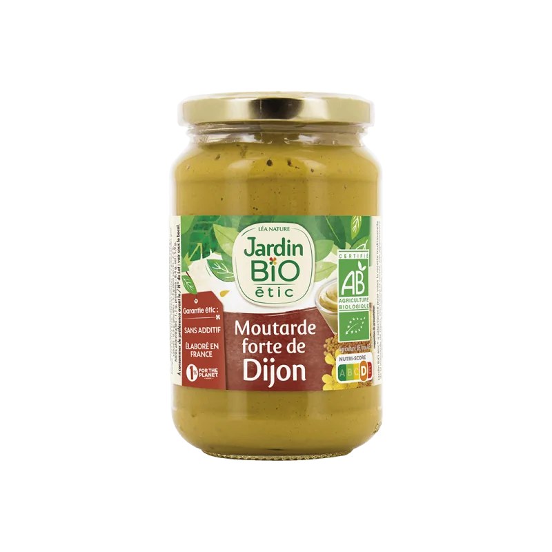 JARDIN BIO JARDIN BIO MOUTARDE FORTE DE DIJON 350G