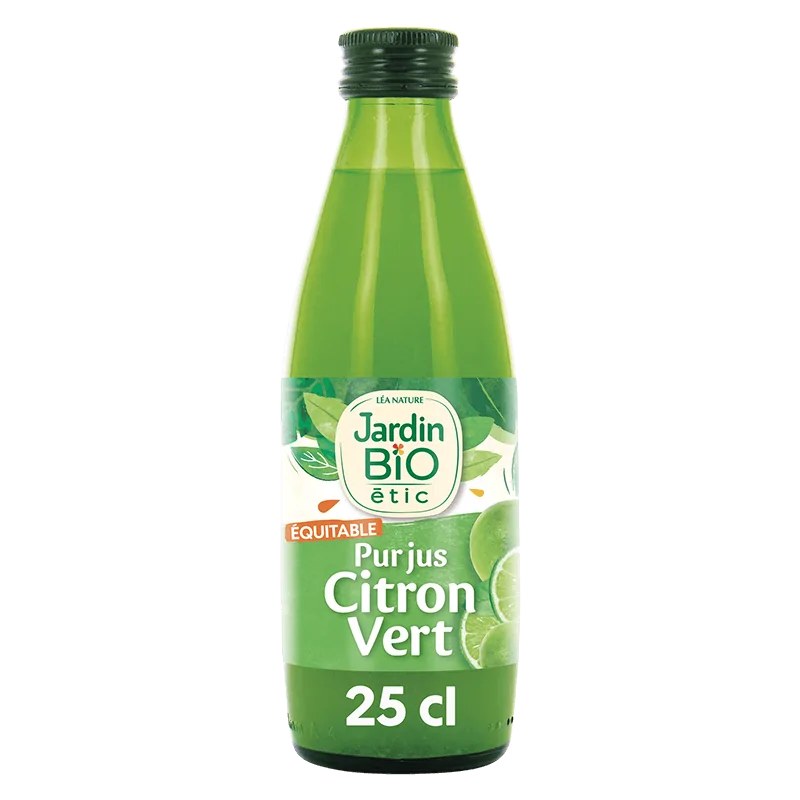 JARDIN BIO JARDIN BIO PUR JUS DE CITRON VERT 25CL