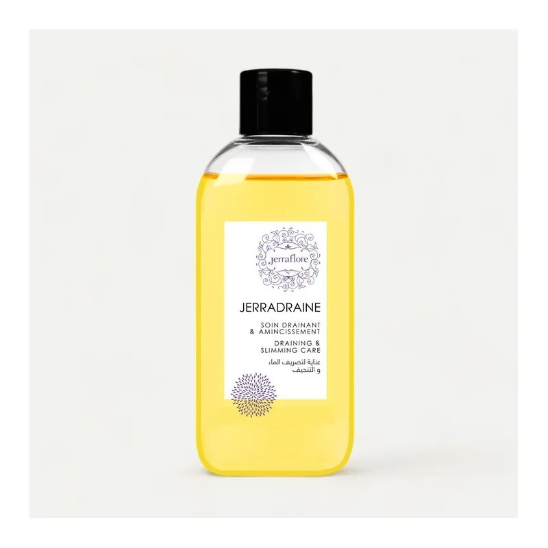 JERRAFLORE JERRAFLORE JERRA DRAINE 150ml Huile De Massage Drainante Et Amincissante