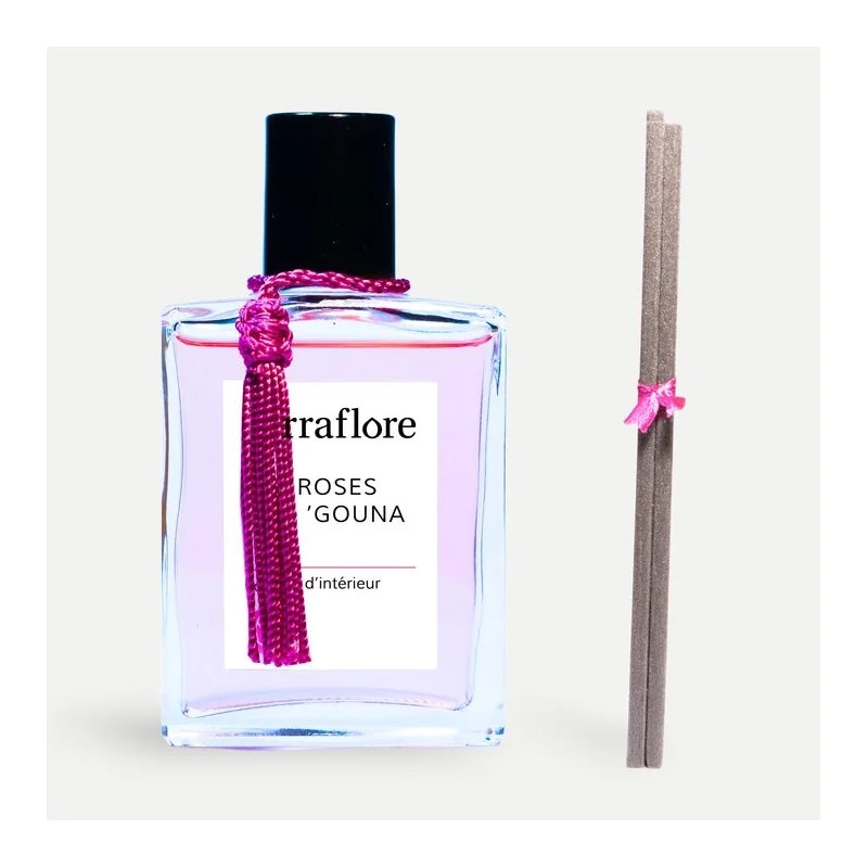 JERRAFLORE JERRAFLORE  PARFUM INTERIEUR - LES ROSES DE M'GOUNA 60ml