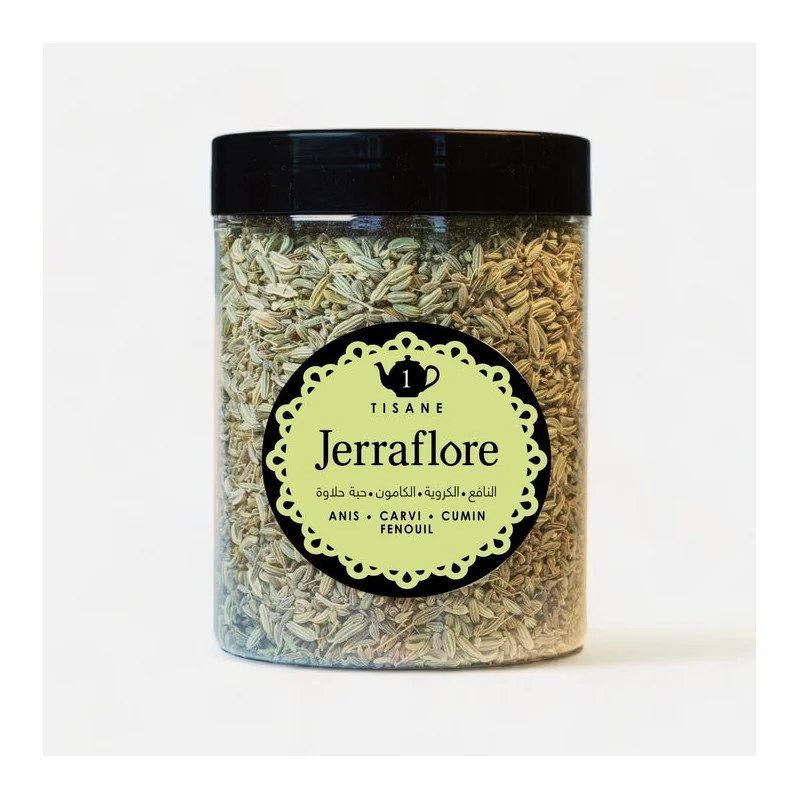 JERRAFLORE JERRAFLORE TISANE N°1 150g Tisane Digestive Et Relaxante