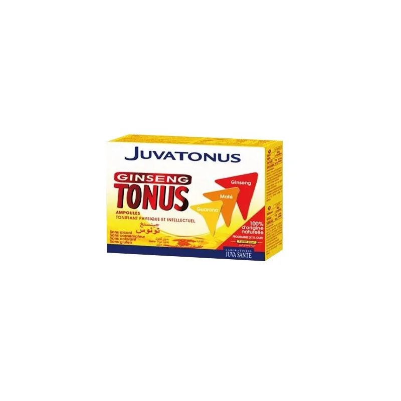JUVA SANTÉ JuvaTonus Ginseng Tonus- 10 Ampoule