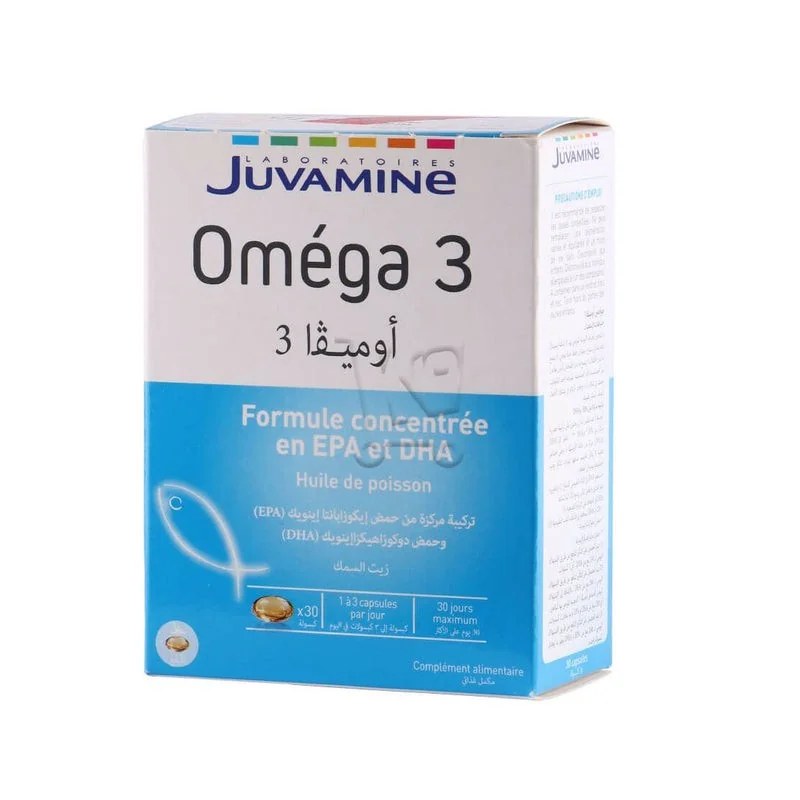 JUVAMINE  Juvamine Omega 3 30 Capsules
