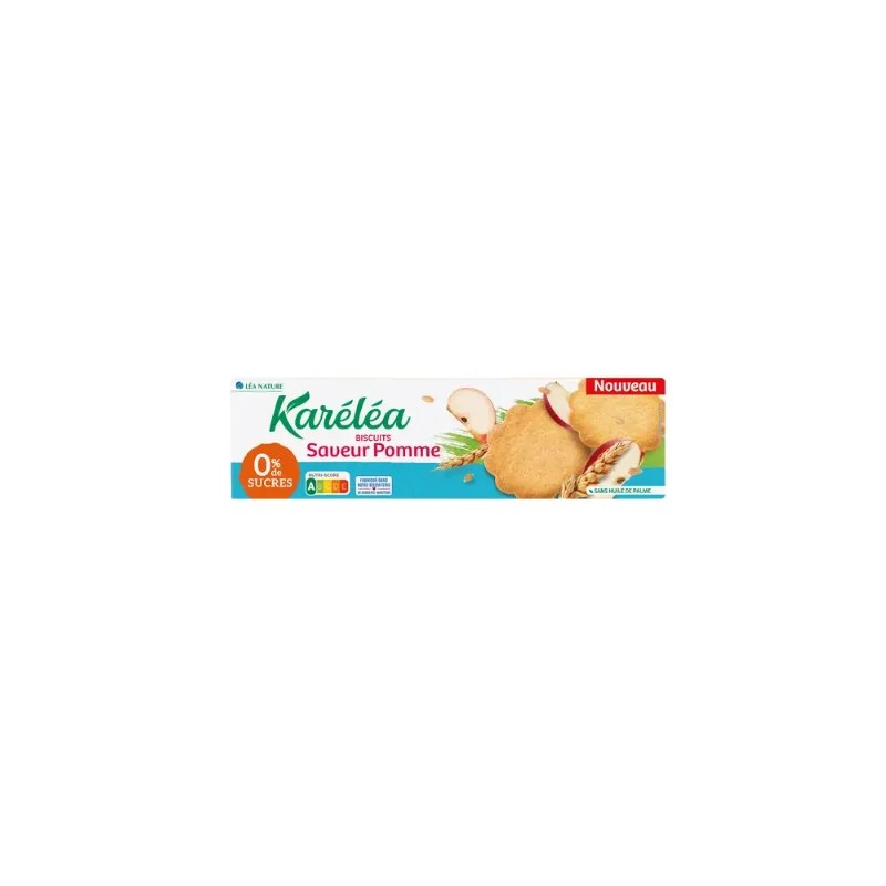 KARELEA KARELEA BISCUITS POMME SS 132G
