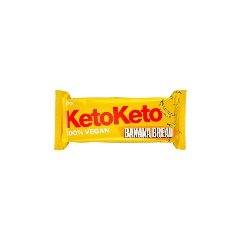Keto Keto Keto Keto Barre Pain à la banane 50g - Vegan