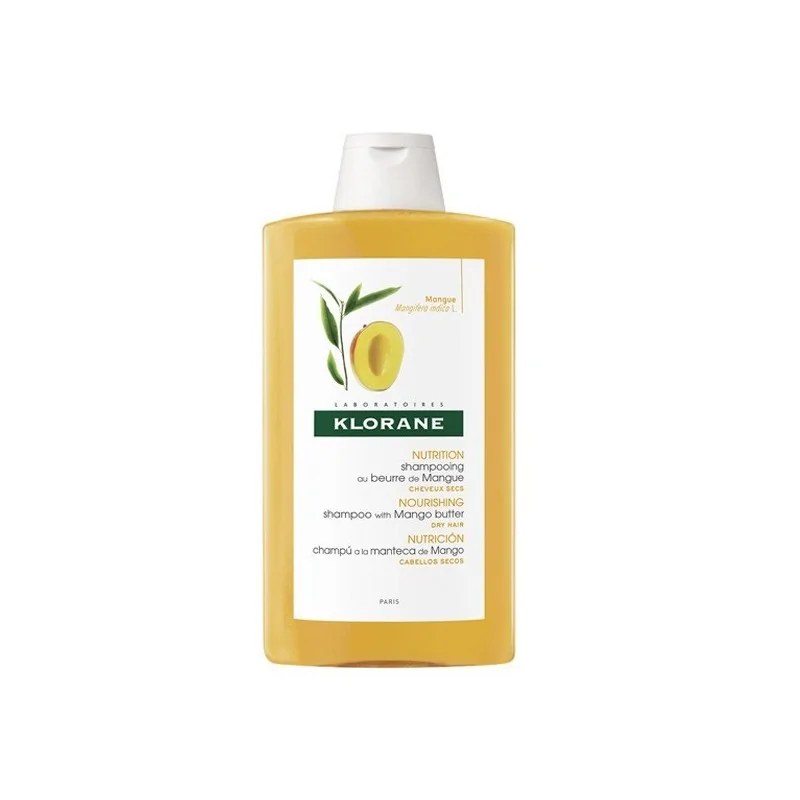KLORANE KLORANE BEURRE DE MANGUE SHAMPOOING TRAITANT NUTRITIF 400ml