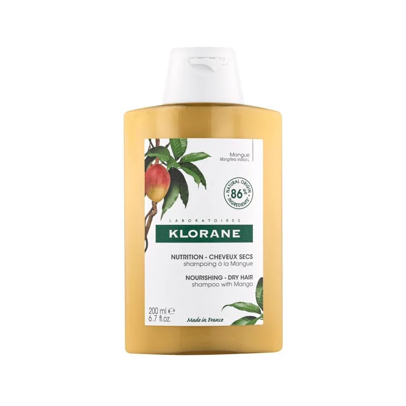KLORANE Klorane - Shampoing Nutrition à la Mangue - Cheveux secs 200 ml