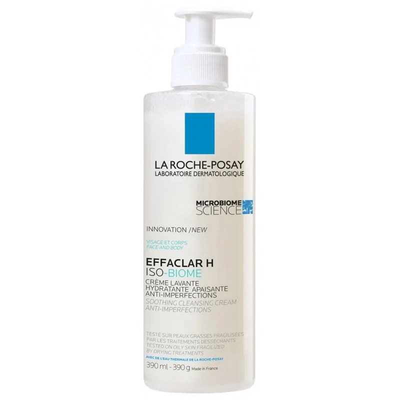 LA ROCHE-POSAY La Roche Posay EFFACLAR H ISO-BIOME CRÈME LAVANTE 390ml