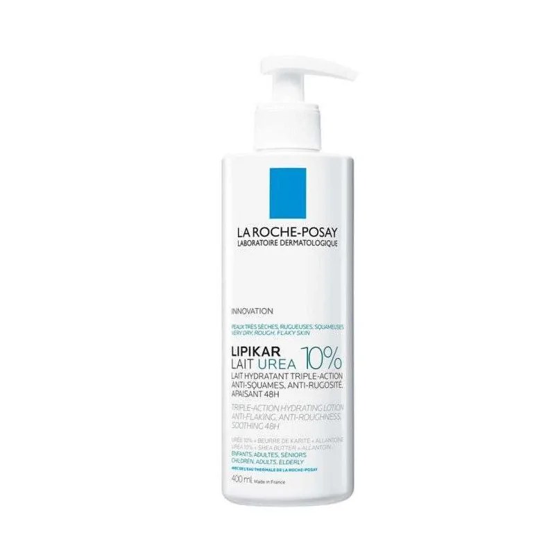LA ROCHE-POSAY LA ROCHE-POSAY LIPIKAR LAIT UREA 10+ PEAU SENSIBLE TRÈS SÈCHE 400ML