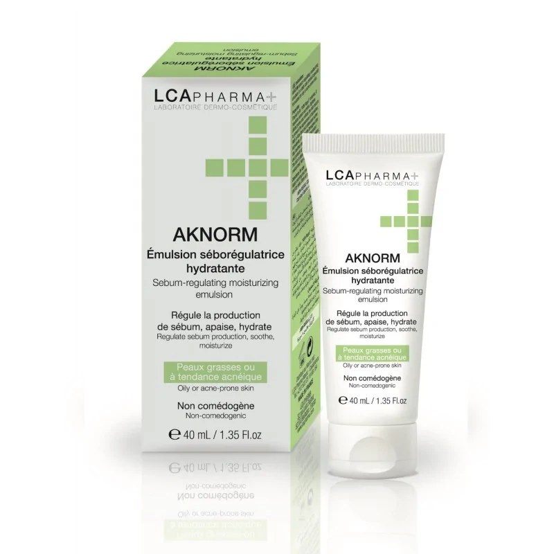 LCA PHARMA + Lca Pharma Aknorm émulsion seboregulatrice 40ml