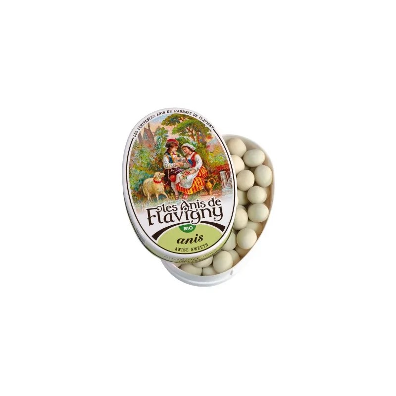 LES ANIS DE FLAVIGNY LES ANIS DE FLAVIGNY BOITE DE BONBONS A L'ANIS