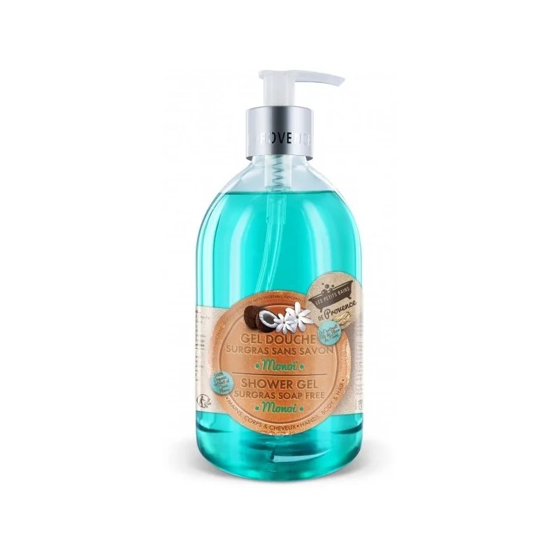 LES PETITS BAINS DE PROVENCE LES PETITS BAINS DE PROVENCE GEL DOUCHE MONOI 500ml