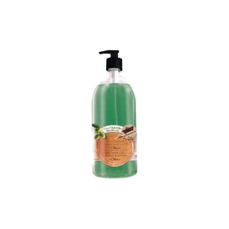 LES PETITS BAINS DE PROVENCE LES PETITS BAINS DE PROVENCE GEL DOUCHE SANS SAVON OLIVE 1L