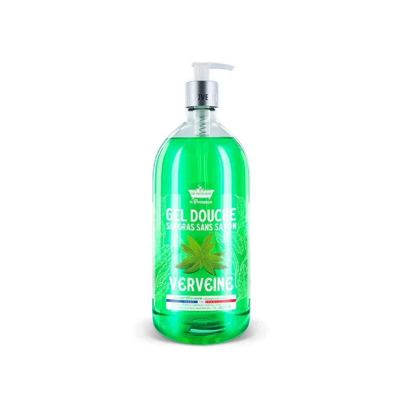 LES PETITS BAINS DE PROVENCE LES PETITS BAINS DE PROVENCE GEL DOUCHE SANS SAVON VERVEINE 1L