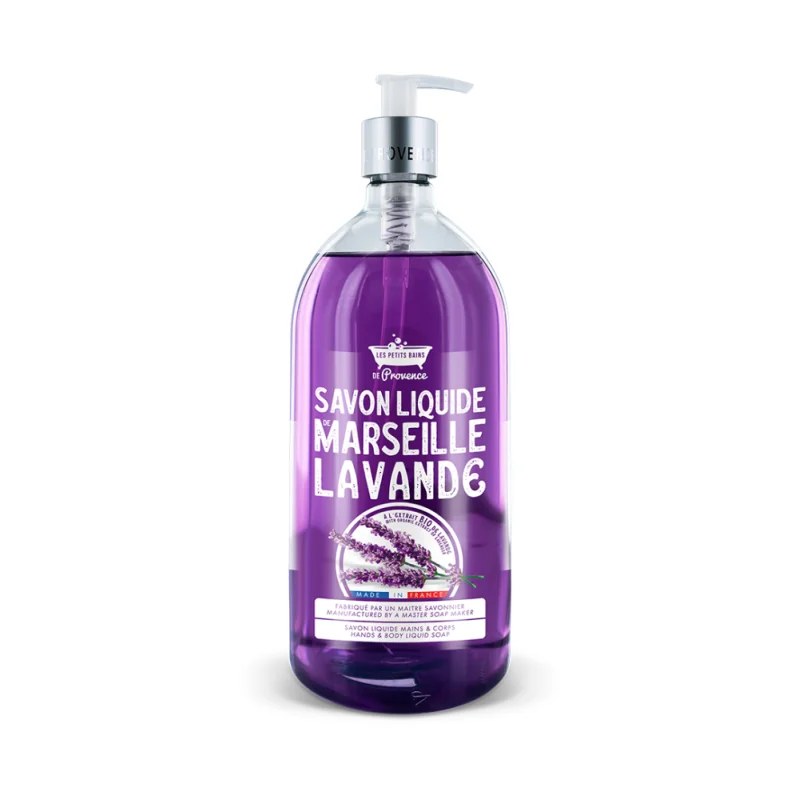 LES PETITS BAINS DE PROVENCE LES PETITS BAINS DE PROVENCE SAVON LIQUIDE LAVANDE 1L