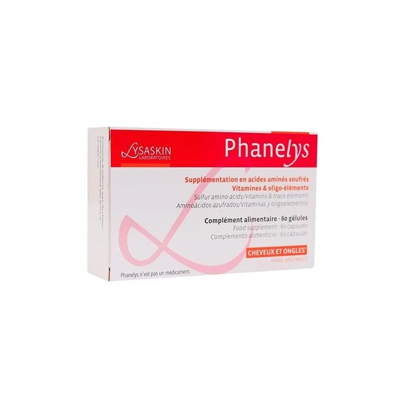 LYSASKIN Lysaskin Phanelys 60 gelules