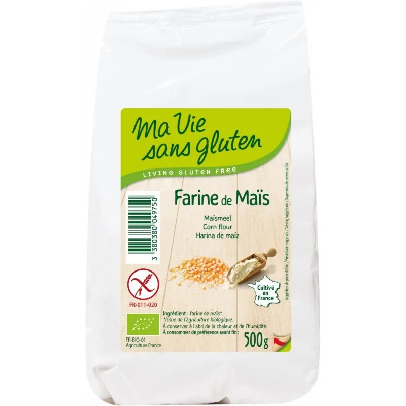Ma Vie Sans Gluten Ma Vie Sans Gluten Farine de Maïs 500G