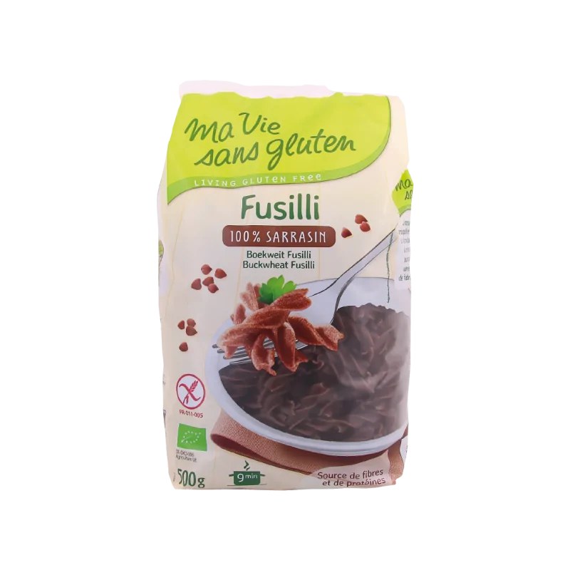 Ma Vie Sans Gluten Ma Vie Sans Gluten FUSILLI SARRASIN 500 G