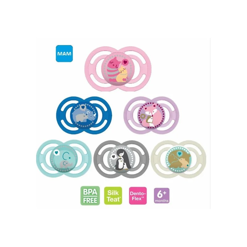MAM  MAM SUCETTE PERFECT 6 MOIS fille