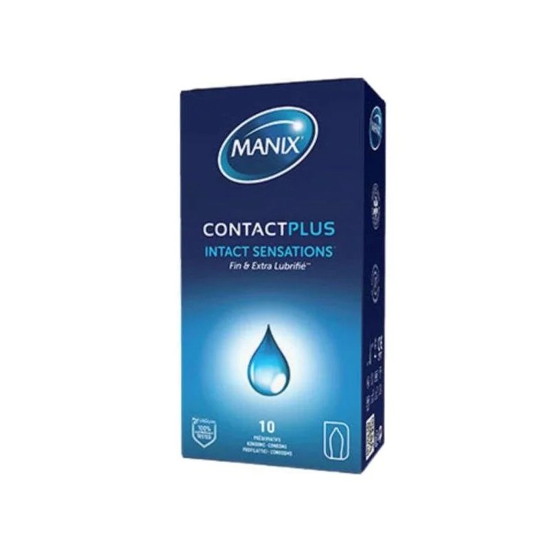 MANIX MANIX CONTACT PLUS BOITE 10 PRESERVATIFS