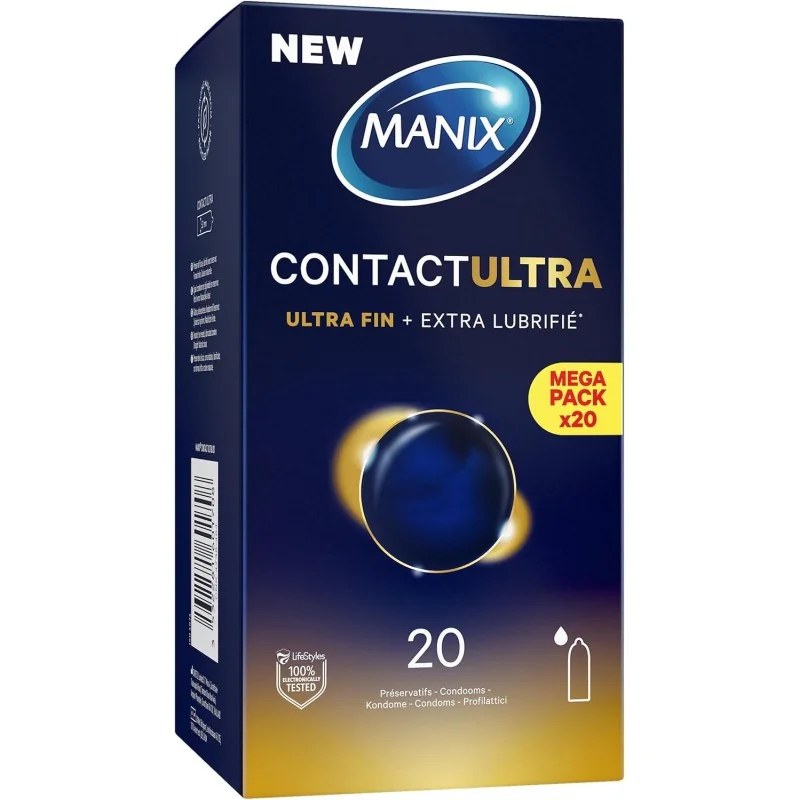 MANIX MANIX CONTACT ULTRA BOITE DE 20