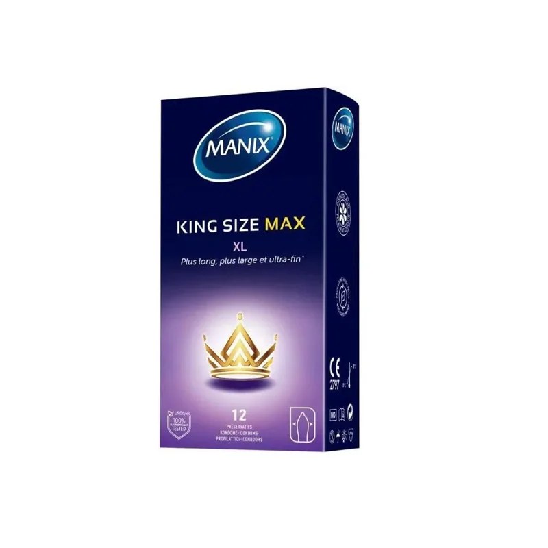 MANIX MANIX KING SIZE MAX BOITE DE 12