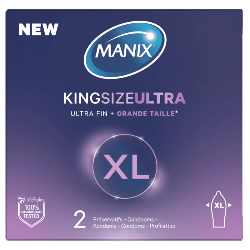 MANIX MANIX KING SIZE ULTRA BOITE DE 2