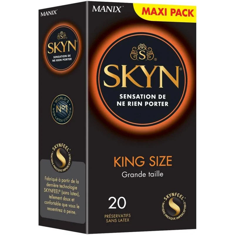 MANIX MANIX SKYN KING SIZE BOÎTE  20