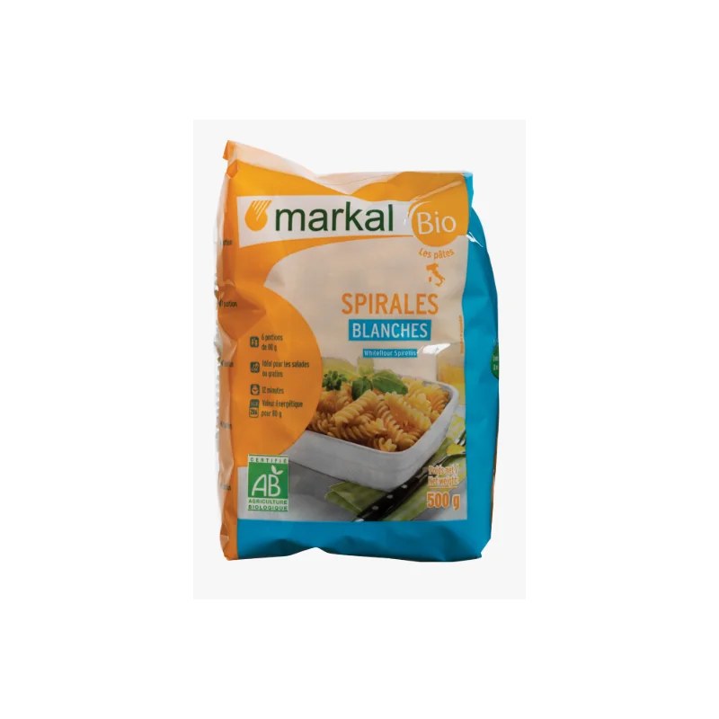 MARKAL MARKAL SPIRALES BLANCHES 500G
