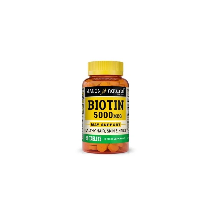 Mason Natural Mason Natural Biotin 60 Softgels