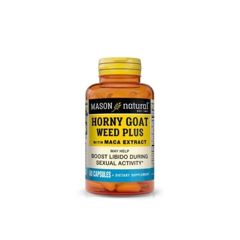Mason Natural Mason Natural Horny Goat Weed plus 60 capsules 1572-60A