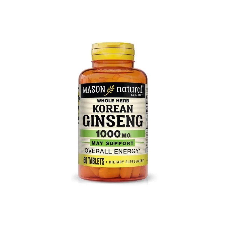 Mason Natural Mason natural Korean Ginseng 60 tablets