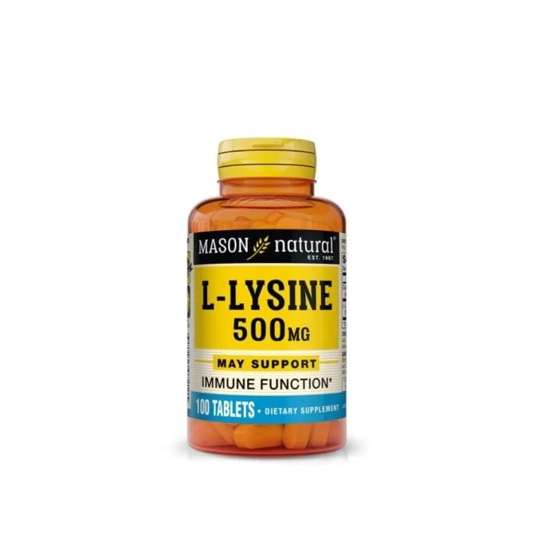 Mason Natural Mason Natural L-lysine 500mg 100 Tablets