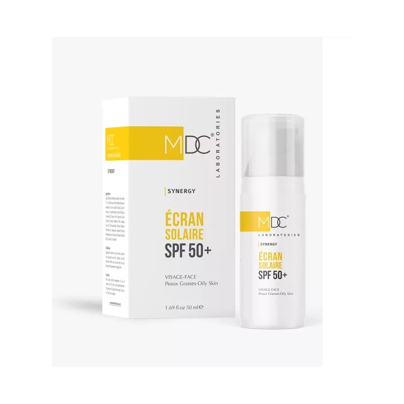 MDC MDC Synergie Ecran Solaire spf50+ Peaux Grasses 50 ml