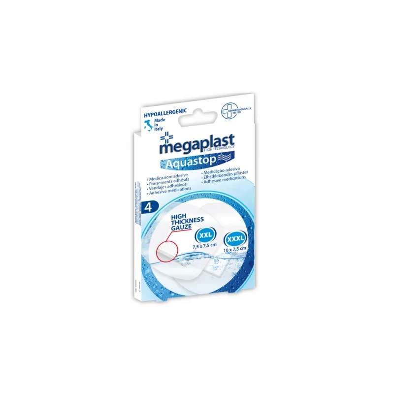 MEGAPLAST MEGAPLAST AQUASTOP PANSEMENT BOITE DE 4 - 112653