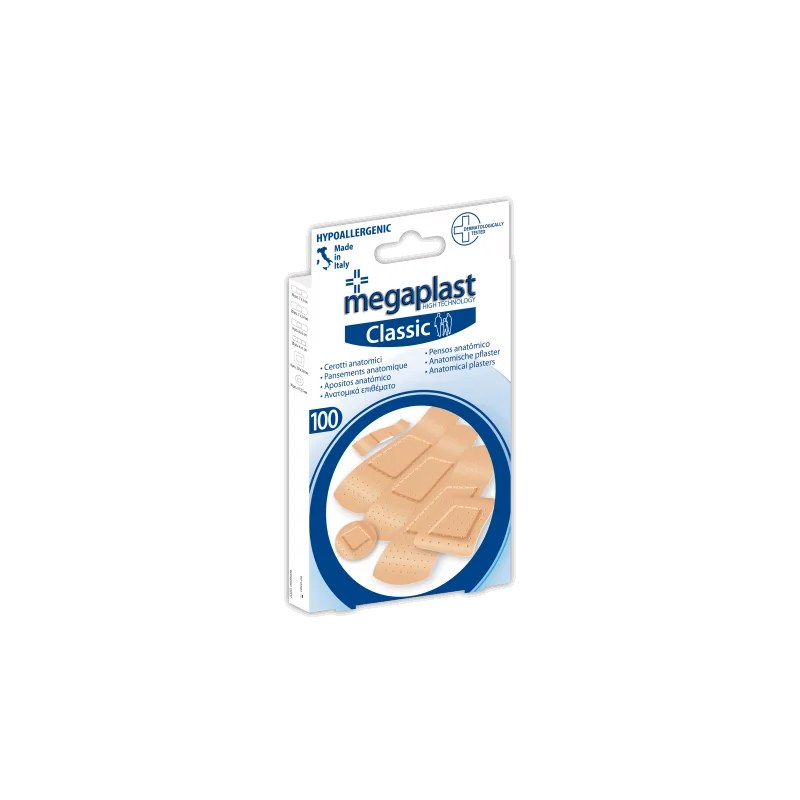 MEGAPLAST MEGAPLAST CLASSIQUES PANSEMENTS BOÎTE 100 - 112400