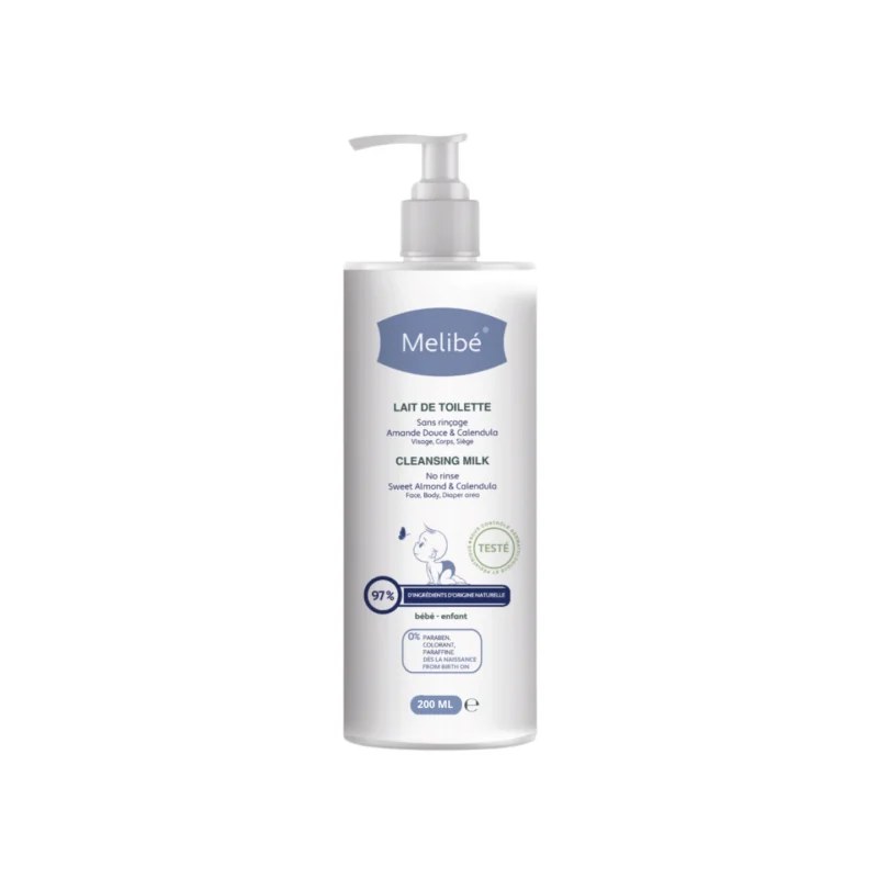 Melibé Melibé Bebe Lait de Toilette 200ml