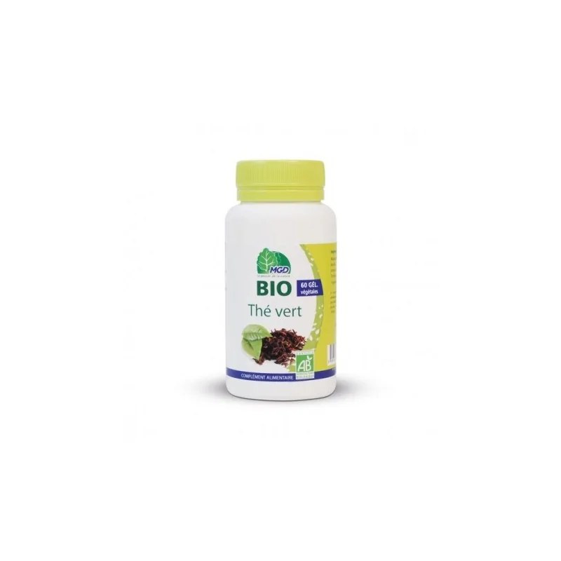 Mgd nature MGD NATURE BIO THÉ VERT 60 GÉLULES
