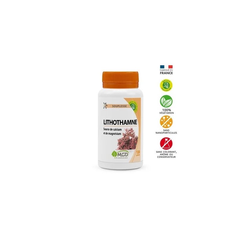 Mgd nature MGD NATURE Lithothamne 200 gélules